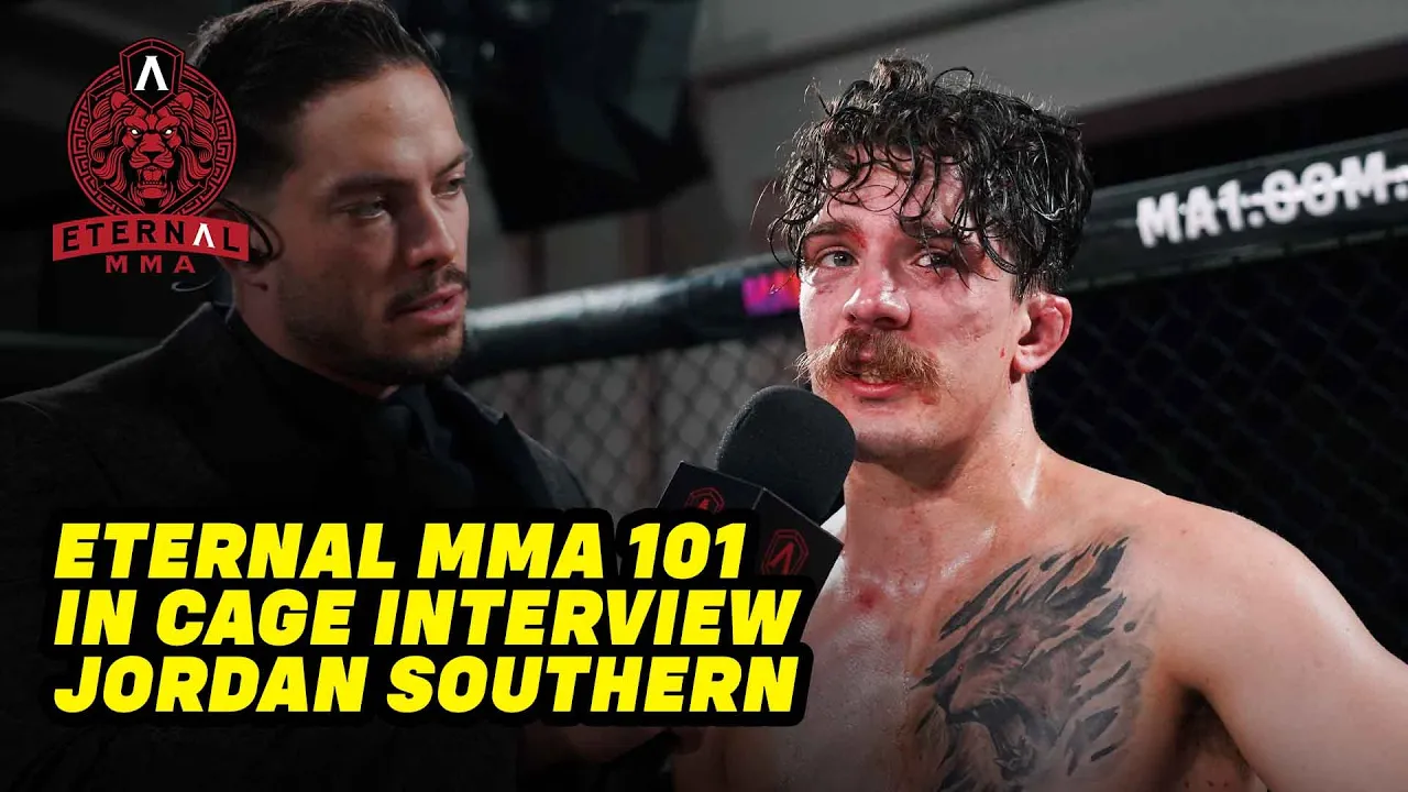 Eternal MMA 101: In Cage Interview: Jordan Southern