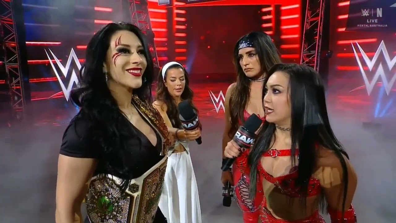 WWE RAW STEPHANIE VAQUER ENTRANCE 10/13/25