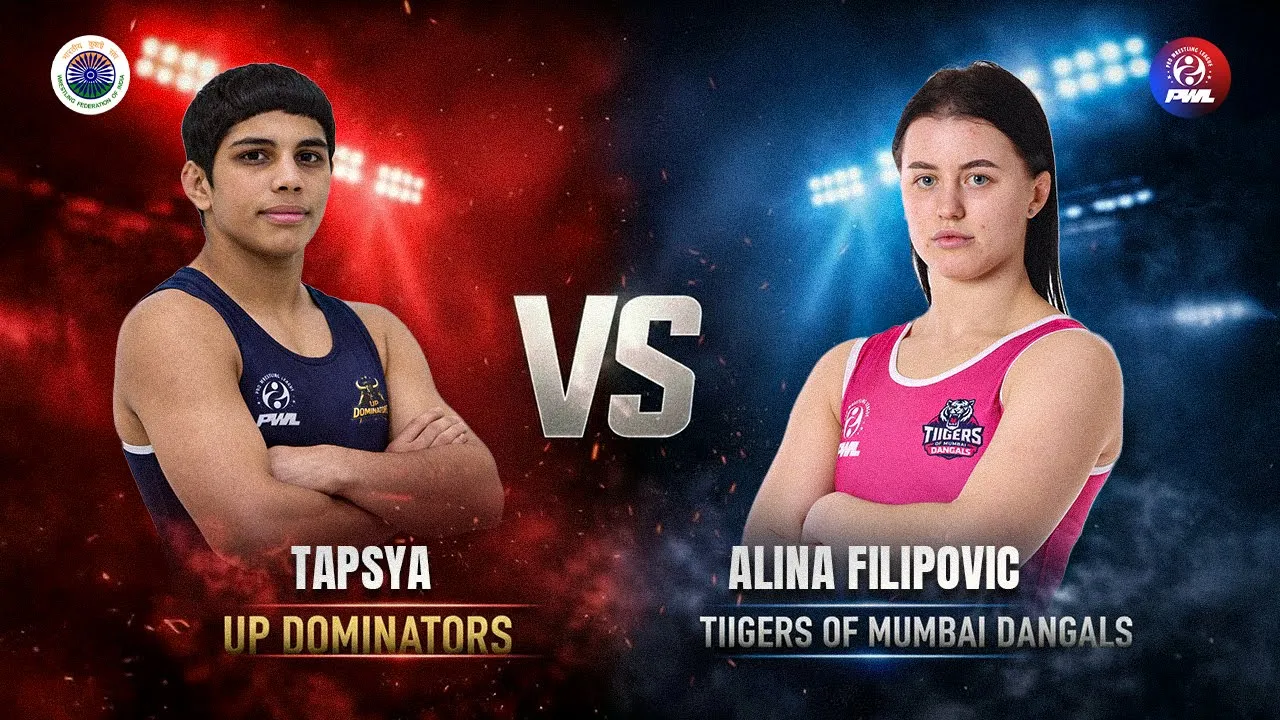 Tapasya vs Alina Flipovic | Women’s 53 KG | Day 3 Match 8 | | PWL #pwl