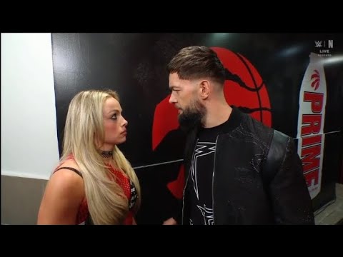 Finn Balor & Liv Morgan backstage segment _ WWE RAW 26 January 2026