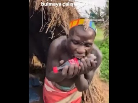 African Tribe Discovers Cola For First Time