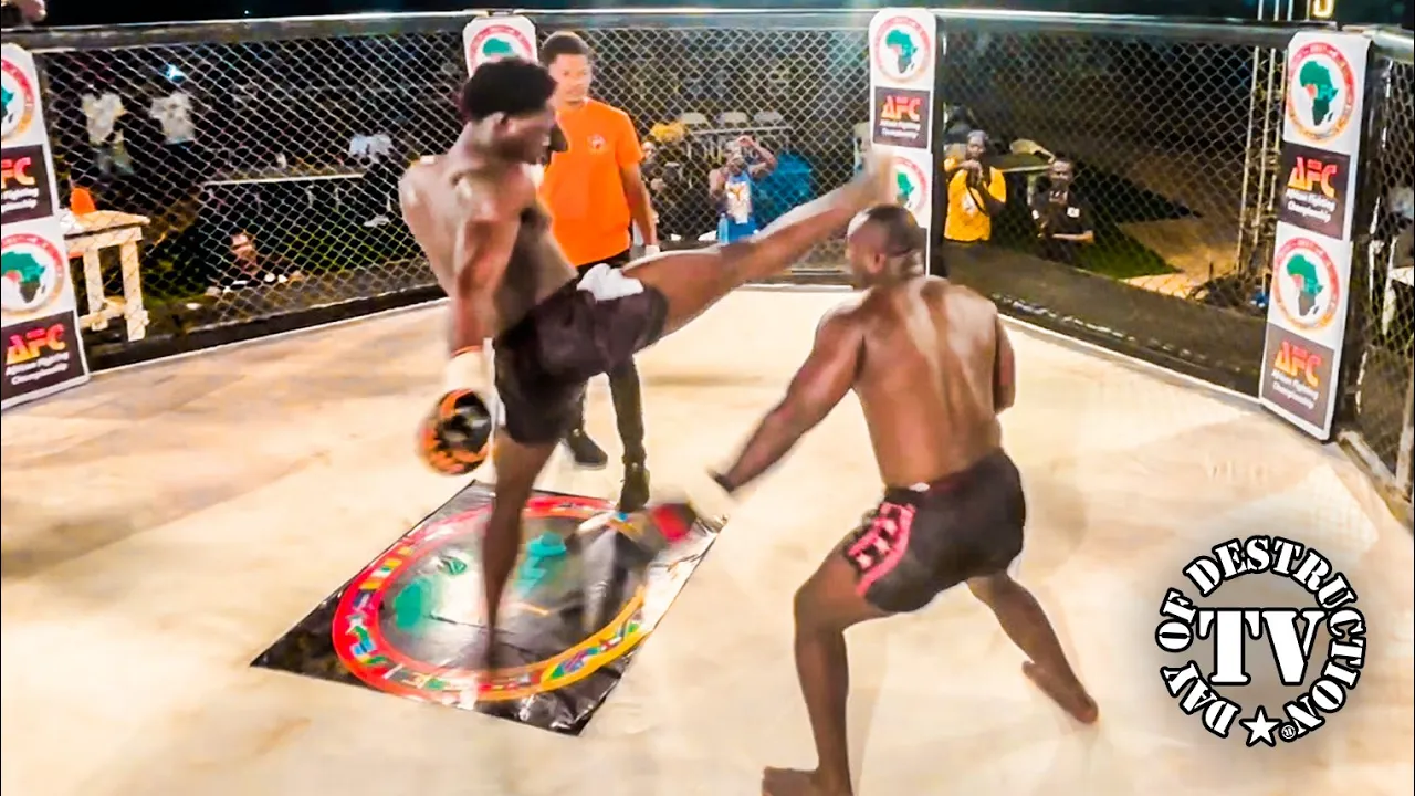 Cage Muay Thai I African Fighting Championship I Gerardo Atti vs Billy Black Eric