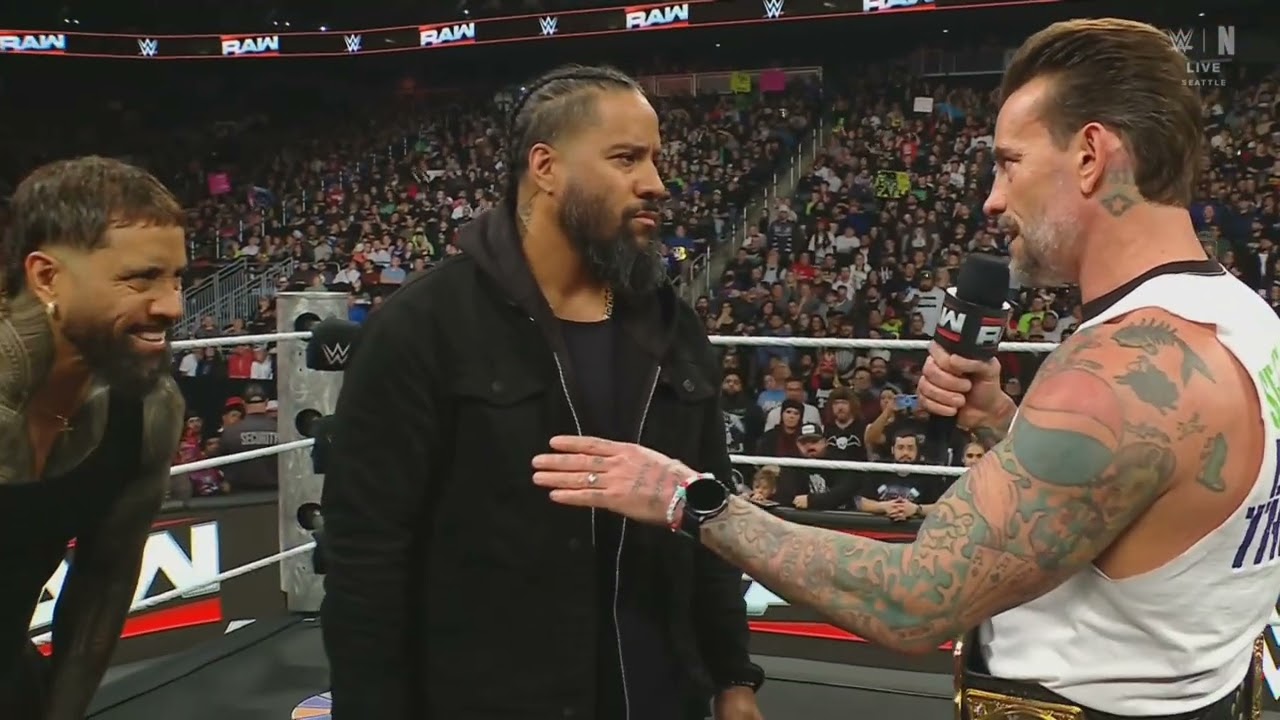 WWE RAW THE USOS ENTRANCE 03/09/26