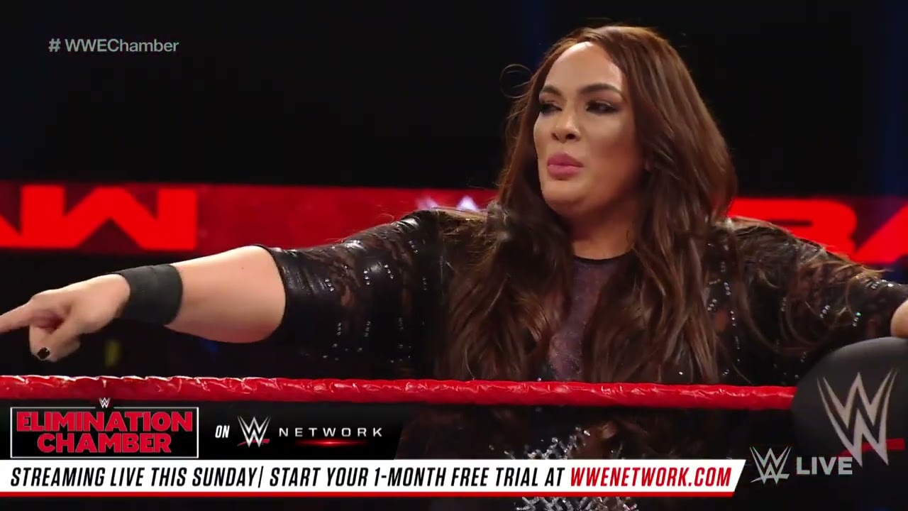 Tamina & Nia Jax vs. Sarah Logan & Liv Morgan vs. Bayley & Sasha Banks: Raw, Feb. 11, 2019