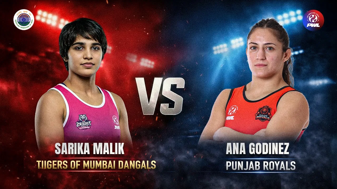 Ana Godinez vs Saarika Malik | 62 KG | PWL 2026 | Day 6 Match 2 🔥🤼‍♀️#pwl