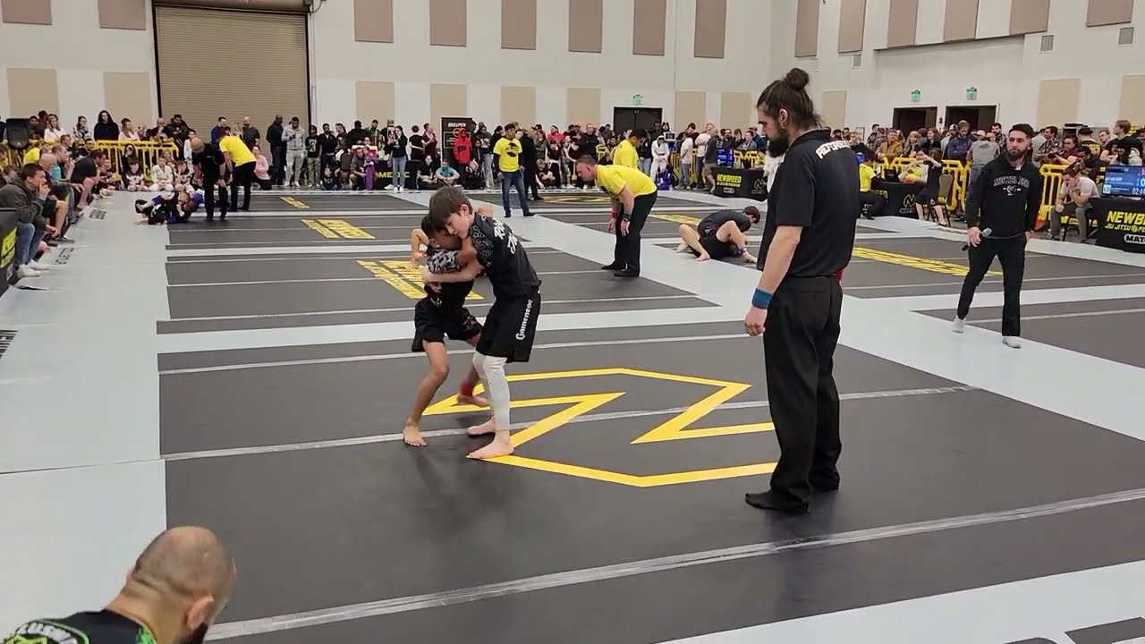 BJJ Youth Competition Newbreed Augusta Feb 2024 Match 1