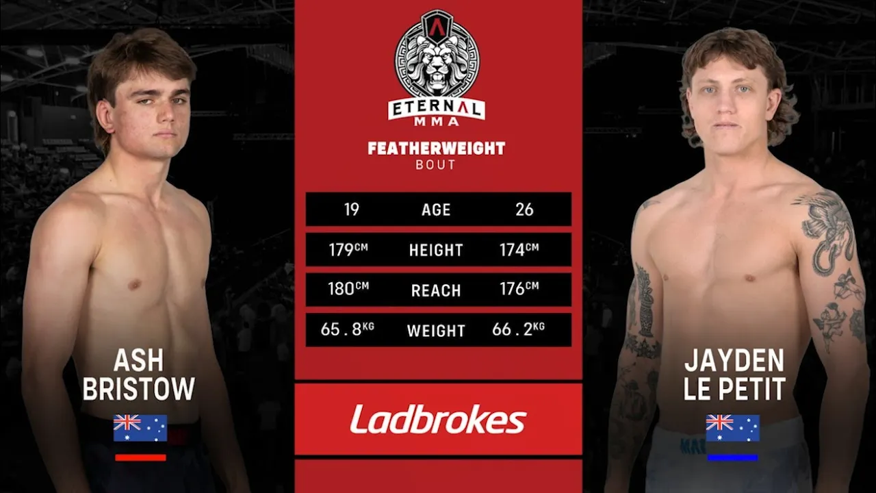 Eternal MMA 100: Ash Bristow VS Jayden Le Petit | FULL FIGHT