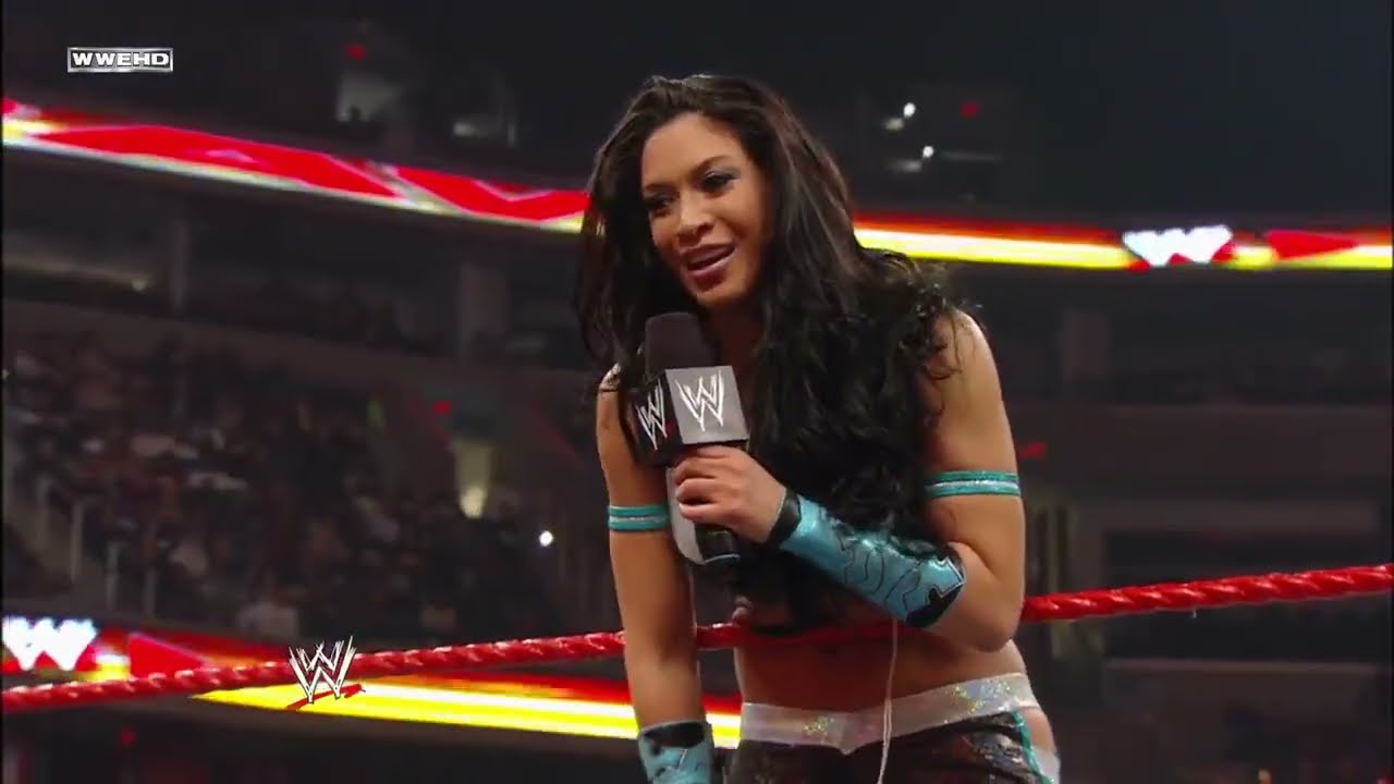 FULL MATCH - Melina vs. Jillian Hall: Raw, Dec. 1, 2008