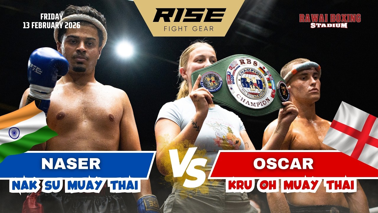 🇬🇧 England vs India 🇮🇳 | OSCAR (Kru Oh Muay Thai) vs NASER (Nak Su Muay Thai)