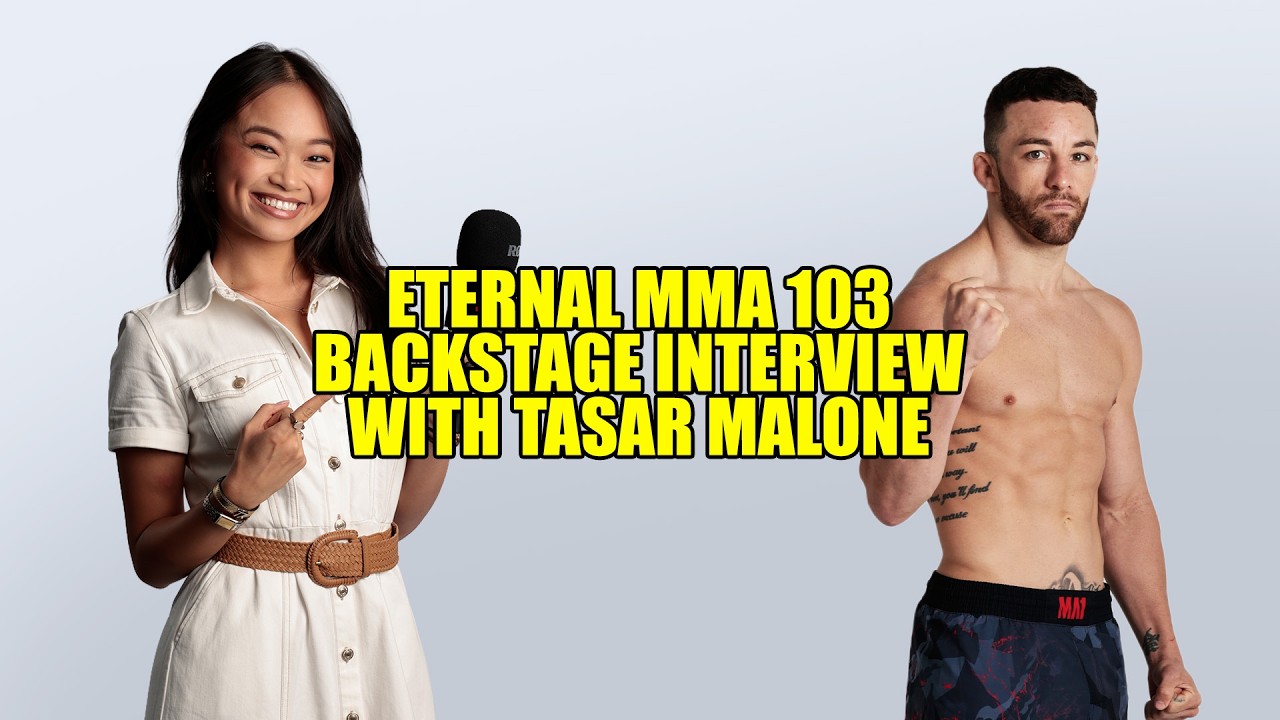 Eternal MMA 103: Backstage Interview: Tasar Malone
