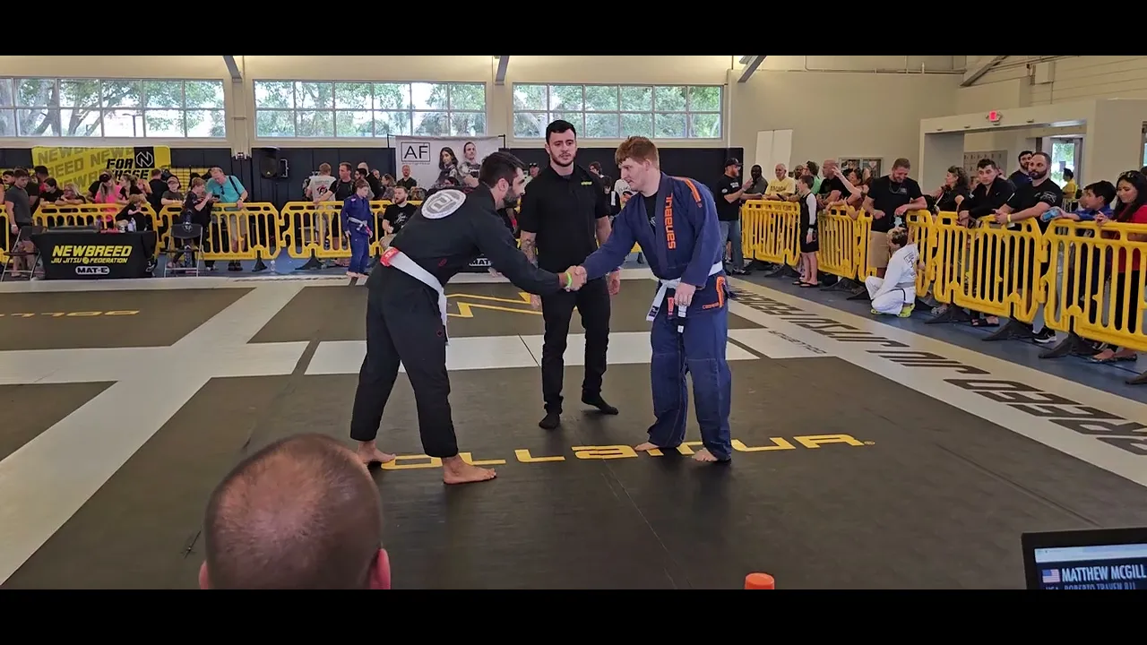 Name The Judo Throw At 00:33 In This BJJ Competition