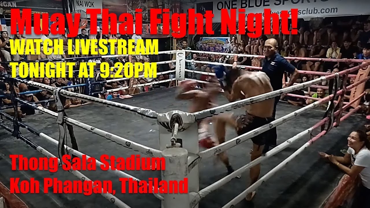 LIVE! 🔴 Muay Thai Fight Night from Thong Sala Stadium in Koh Phangan - 17 Nov 2025