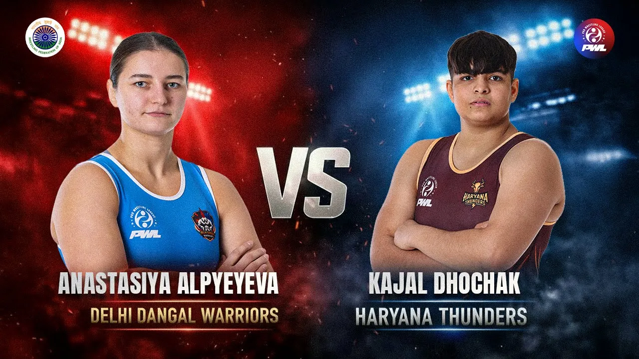 Anastasiya Alpayeva vs Kajal Dhochak | Women’s 76 KG | Day 3 Match 1 | PWL 2026  #pwl
