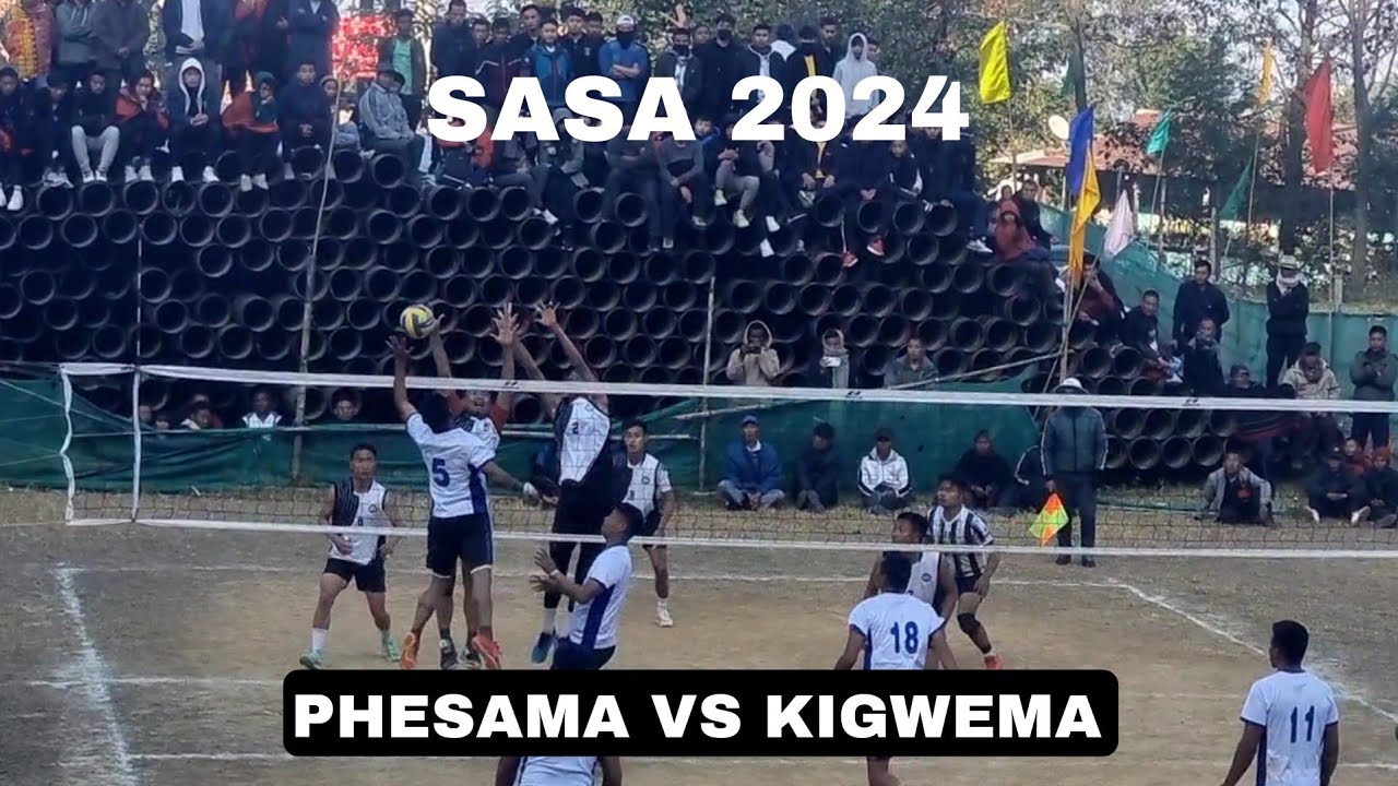 Men's Volleyball Final | Southern Angami Sports Association 2024 | Phesama VS Kigwema #volleyball