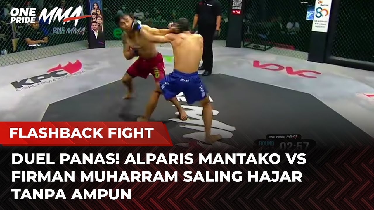 ON FIRE‼️Pertarungan Panas Alparis Mantako vs Firman Muharram | Flashback Full Fight One Pride MMA