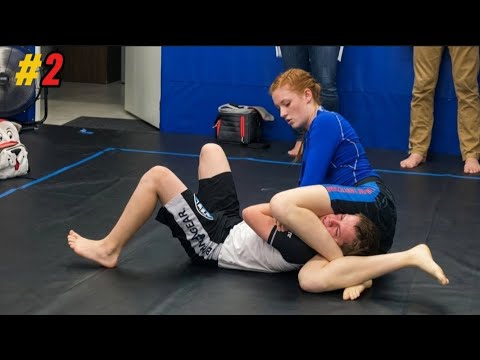 Small vs Big: The Power of Technique!" Girl vs Boy Grappling Submission ๐ชโPart 2