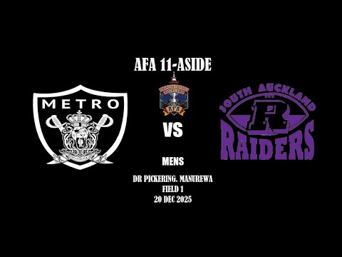 MENS METRO LIONS vs S.A. RAIDERS 11-ASIDE TACKLE FOOTBALL FINAL