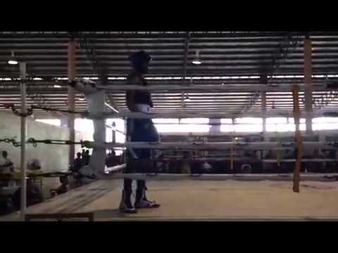 Kelantan , Malaysia Youth International Boxing Tournament 2014 - Quaterfinals Bout1Round1