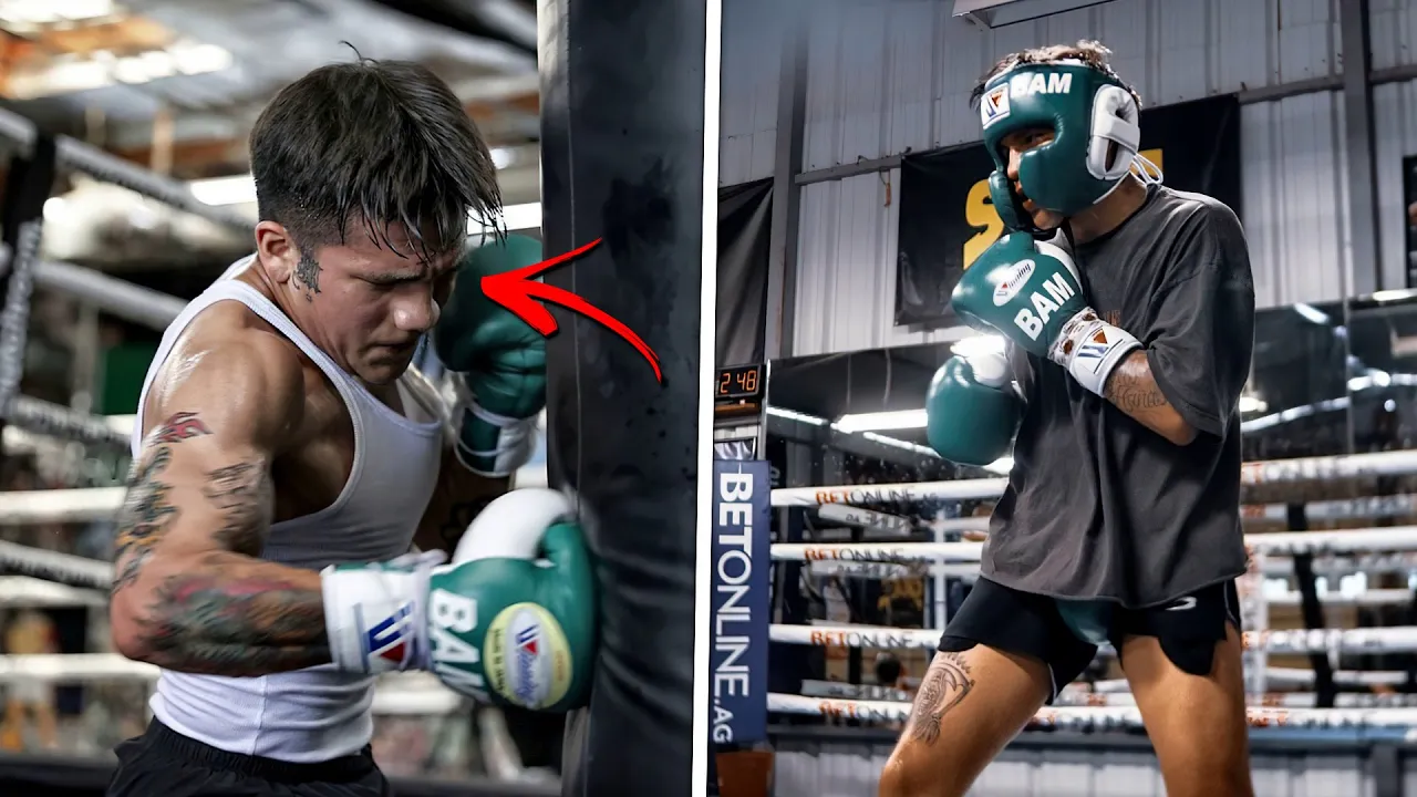 Jesse "BAM" Rodriguez training for Pedro Guevara. HIGHLIGHTS HD BOXING (2024)