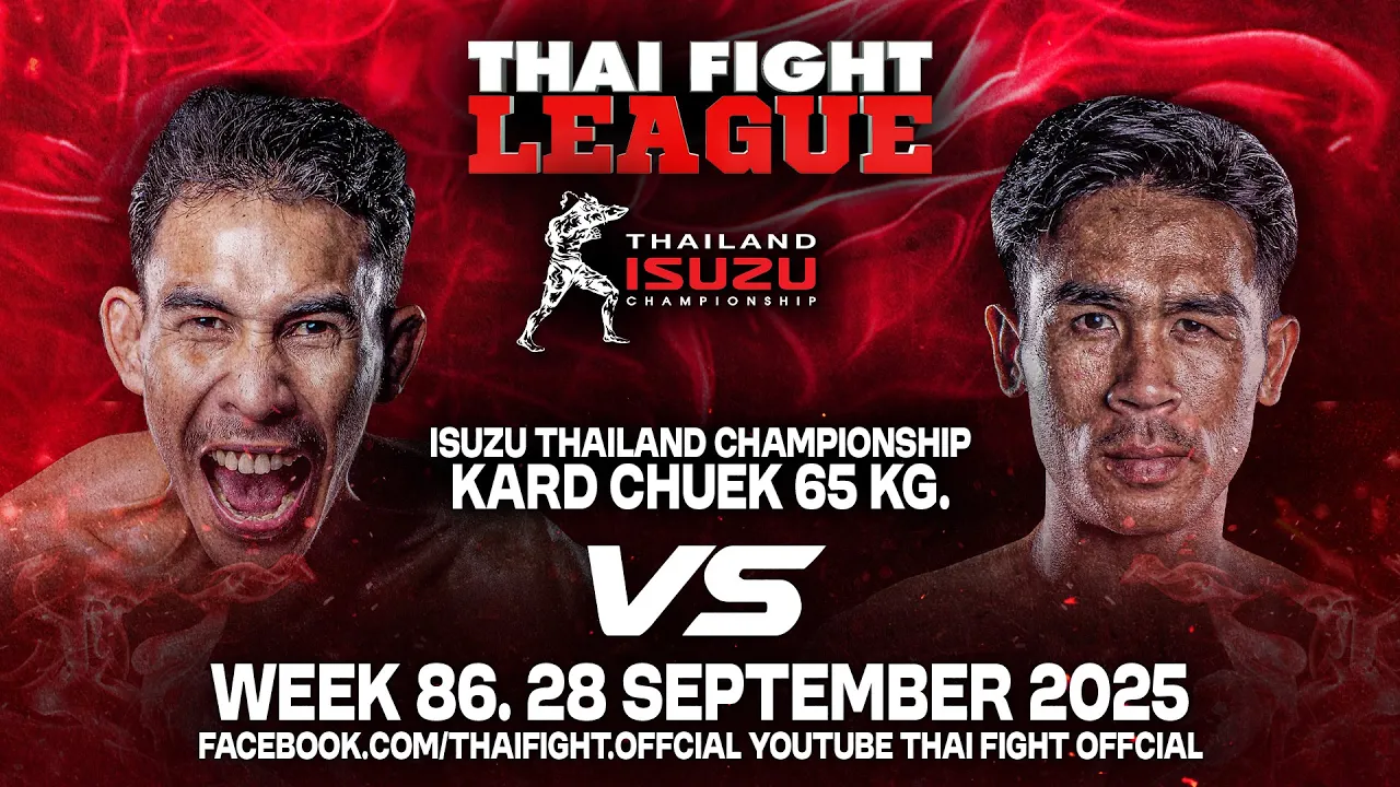 Yodkompatak VS Kaosatra | THAI FIGHT LEAGUE #86 | 28 SEP 2025