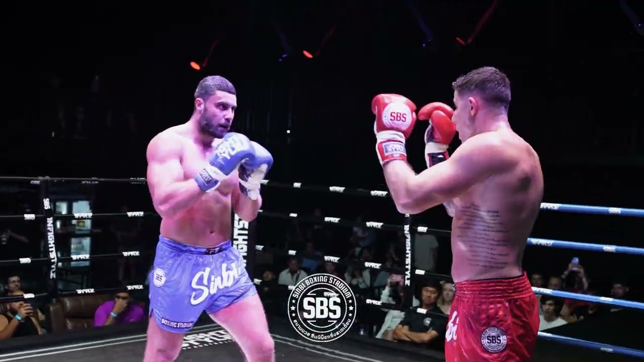 Ryan – Sinbi Muay Thai 🇬🇧 vs Maxim – Kangaroo Muay Thai 🇫🇷