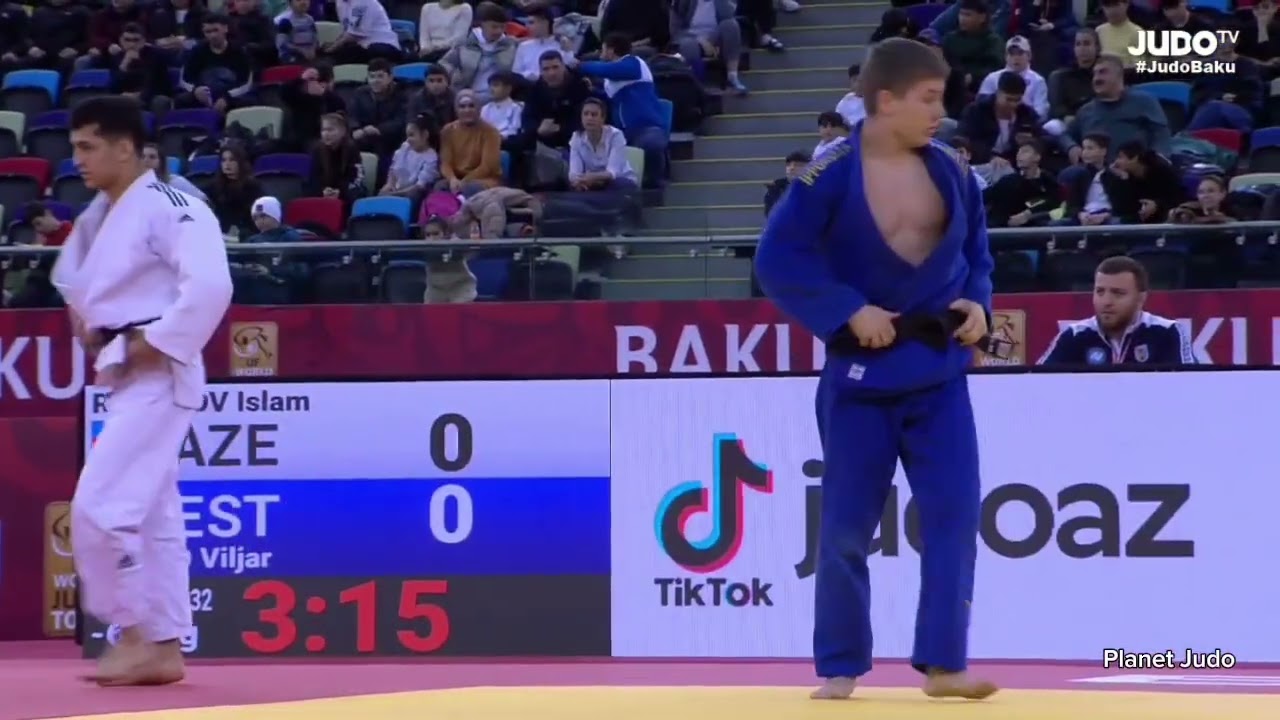 Islam RAHIMOV 🇦🇿 🆚️ Viljar LIPARD 🇪🇪 | 1 раунд/-66кг | Большой Шлем Баку 2024