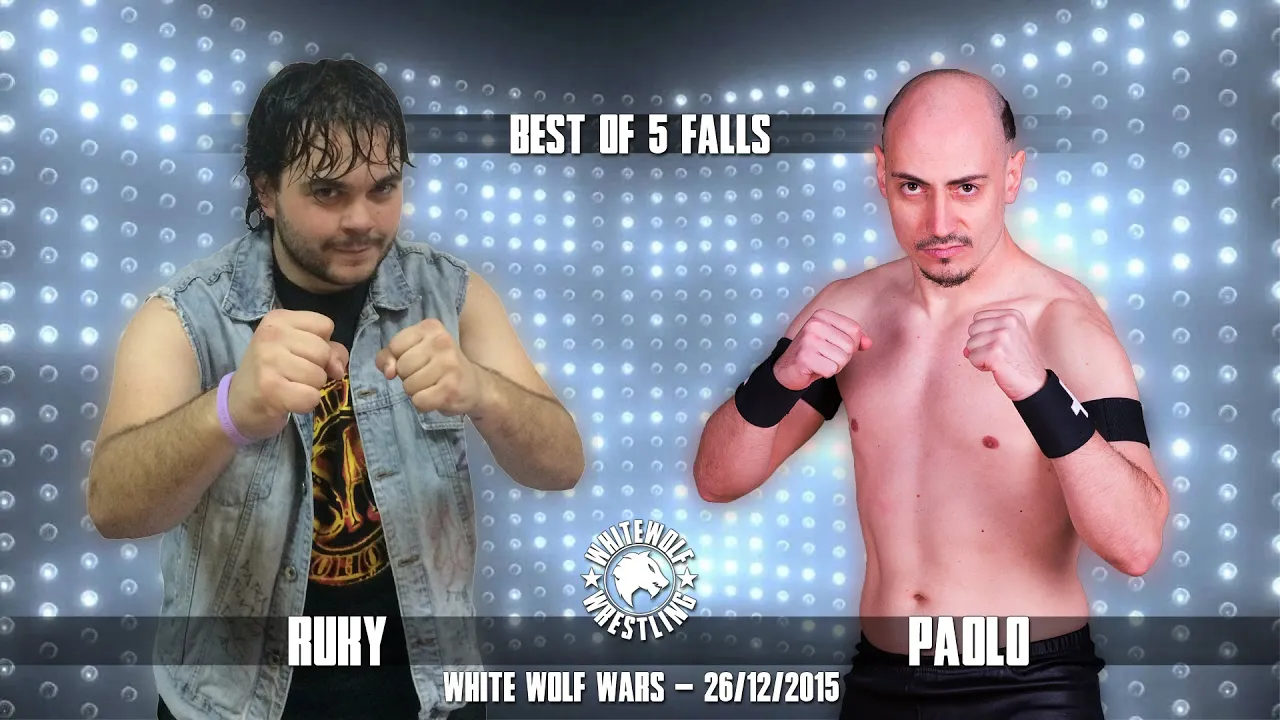 [FREE MATCH] Best of 5 Falls - Ruky vs Paolo - White Wolf Wars (26/12/2015)