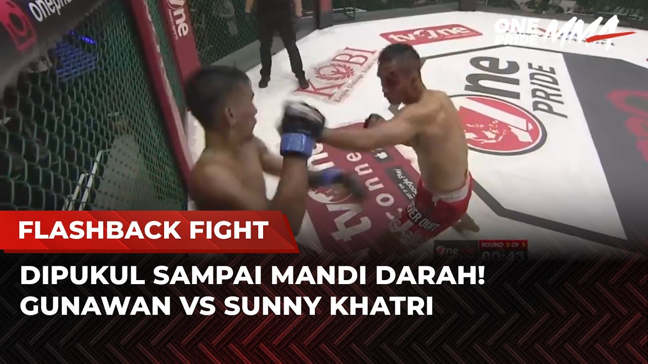 BERDARAH-DARAH UNTUK INDONESIA‼️Gunawan vs Sunny Khatri | Flashback Fight One Pride MMA