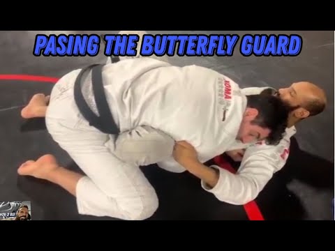 Guard Passing from Butterfly guard