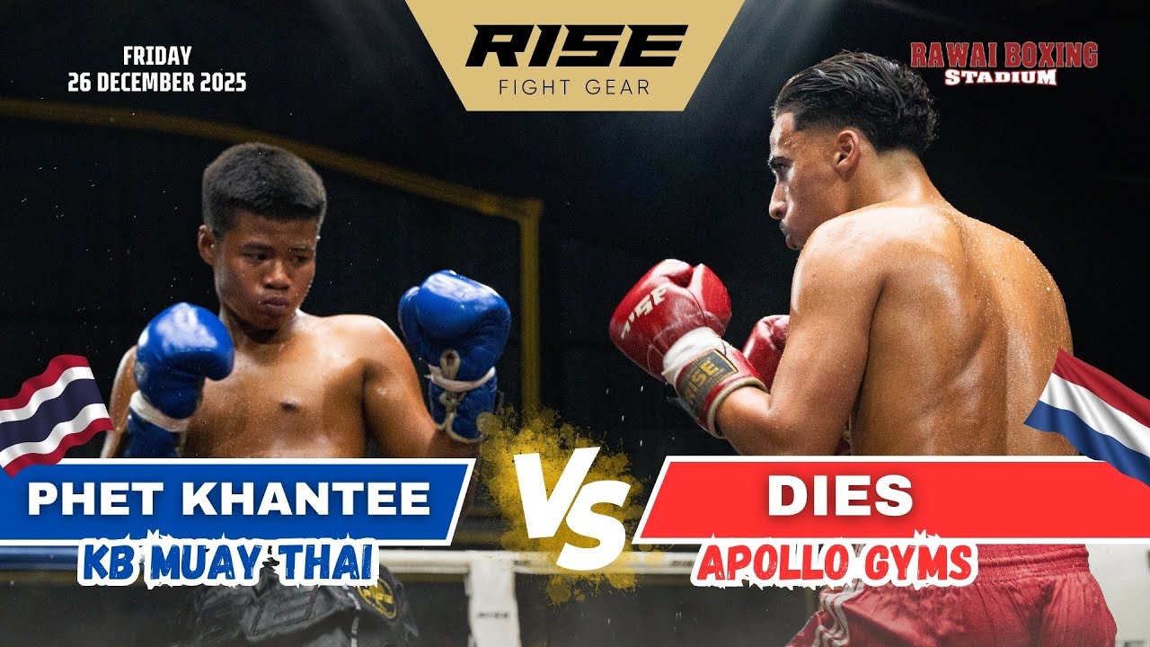 🇹🇭 Thailand vs 🇩🇪 Germany | PHET KHANTEE (KB Muay Thai) vs DIES (Apollo Gyms)