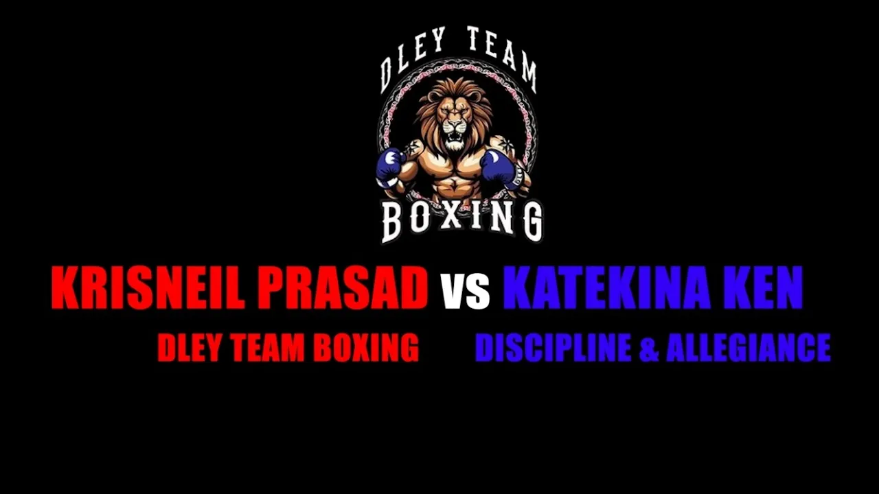 DLEY TEAM BOXING EVENT: KRISNEIL PRASAD vs KATEKINA KEN