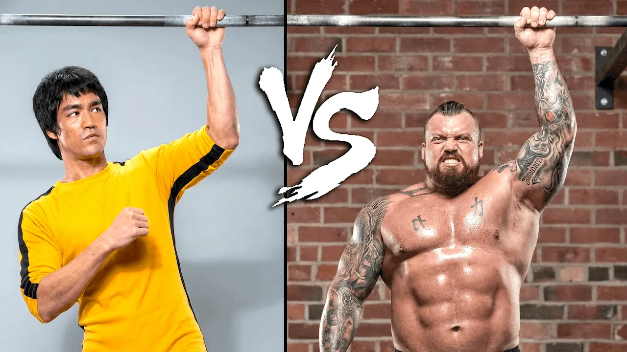 Bruce Lee's Workout CRUSHES World's Strongest Man!