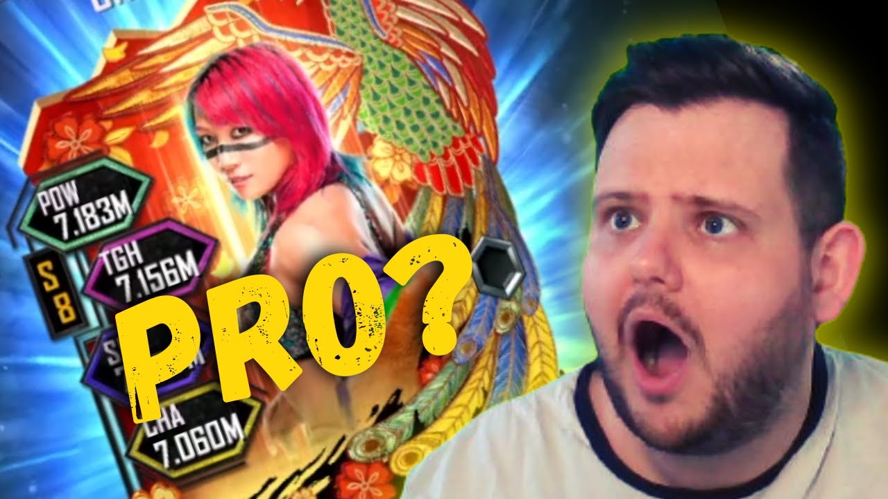 DID I GET THE ASUKA PRO? (WWE SuperCard)
