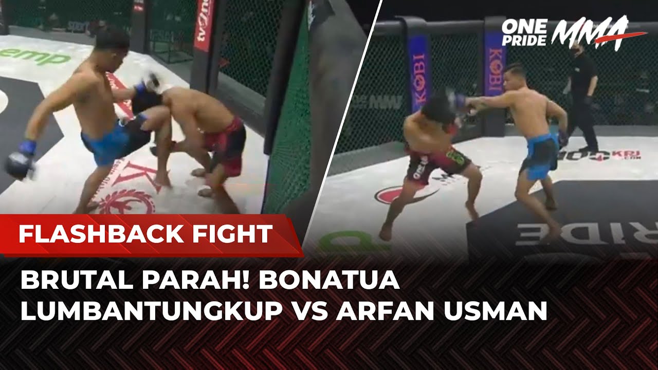 LAGA KERAS BERUJUNG TAP OUT! Bonatua Lumbantungkup VS Arfan Usman | Flashback Full Fight