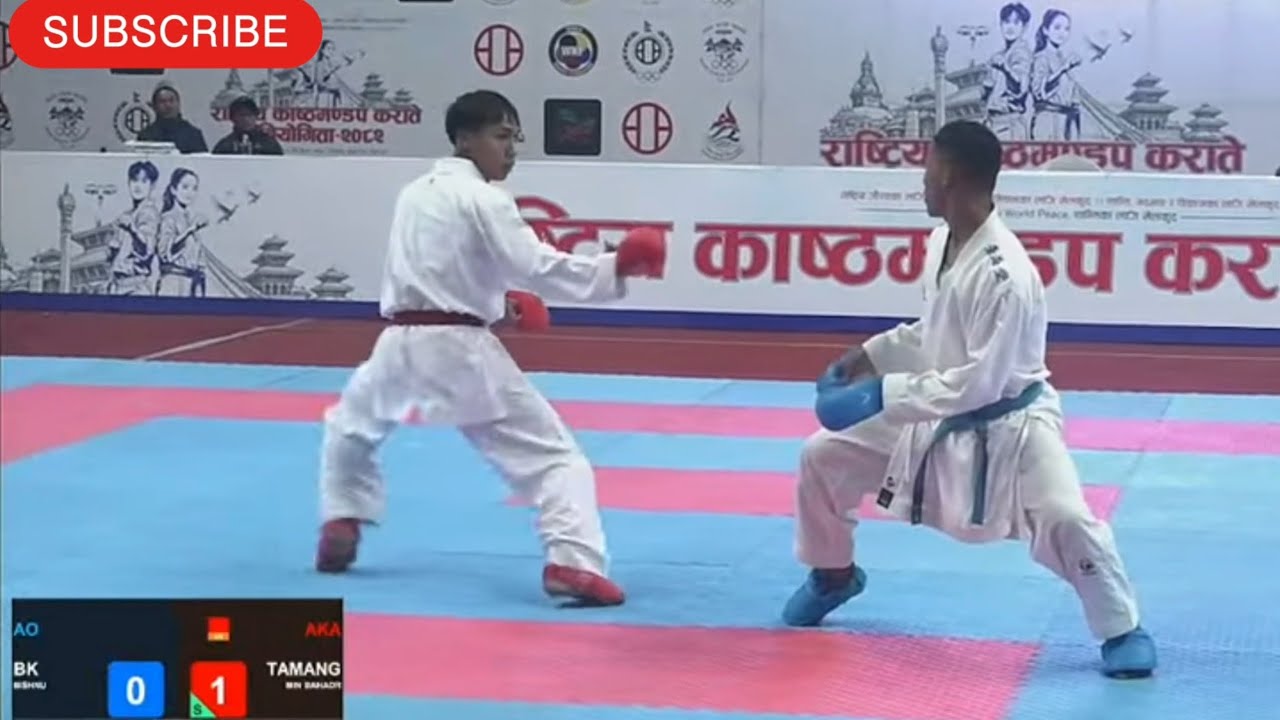 -60 K.G Male Final Match.. Min Bahadur Tamang(APF AKA). Bishnu BK (Shudurpaschim AO)