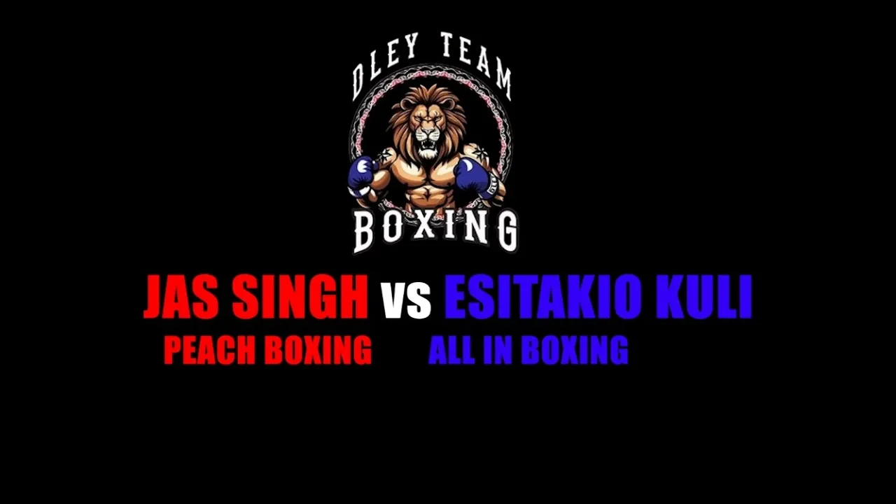 DLEY TEAM BOXING EVENT: JAS SINGH vs ESITAKIO KULI