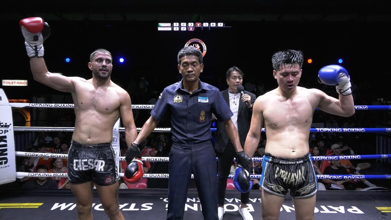 CESAR ANGELOV (PHUKET FIGHT CLUB) VS KHUNSEUKLEK (PATONG MUAYTHAI GYM)