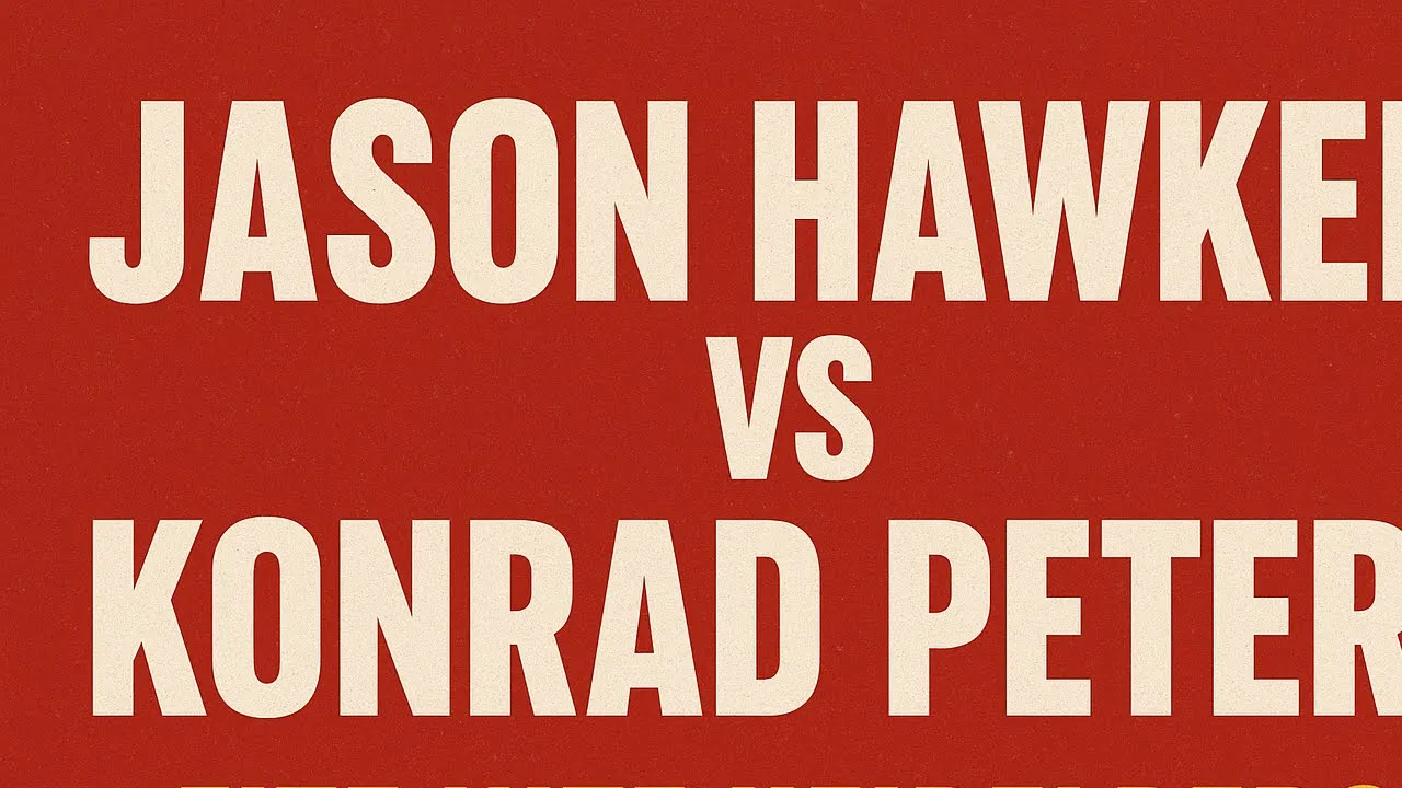 Jason Hawker vs Konrad Peters on Fite Nite Heidelberg Nov 1992