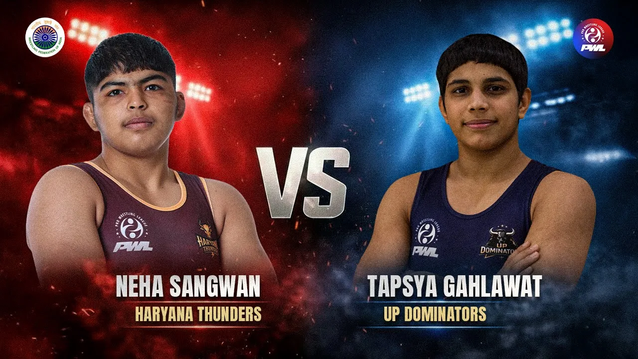 Neha Sangwan vs Tapasya Gehlawat | 57 KG | Day 14 Match 3 | Unbeaten Tapasya Wins 10–3 | PWL 2026