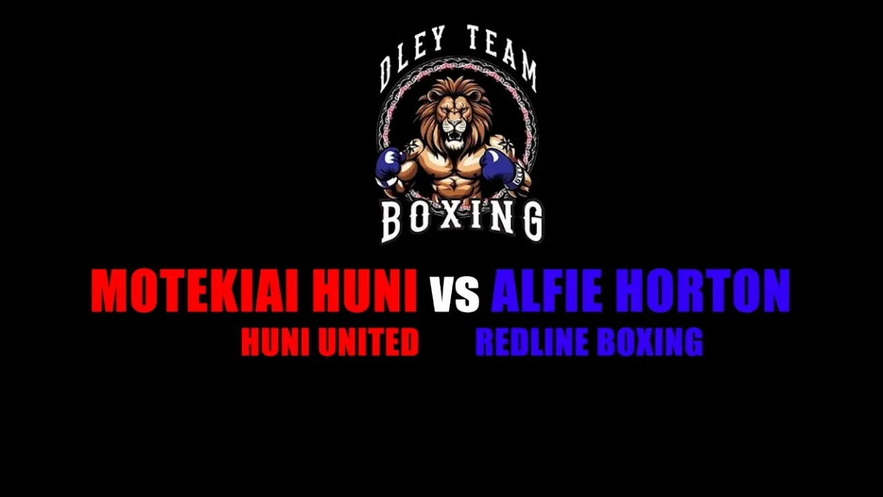 DLEY TEAM BOXING EVENT: MOTEKIAI HUNI vs ALFIE HORTON