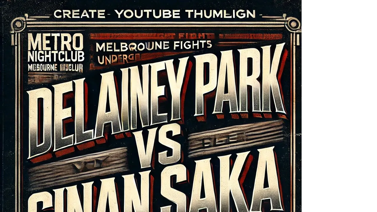 Delainey Park vs Sinan Saka – Metro Nightclub Melbourne (1993)