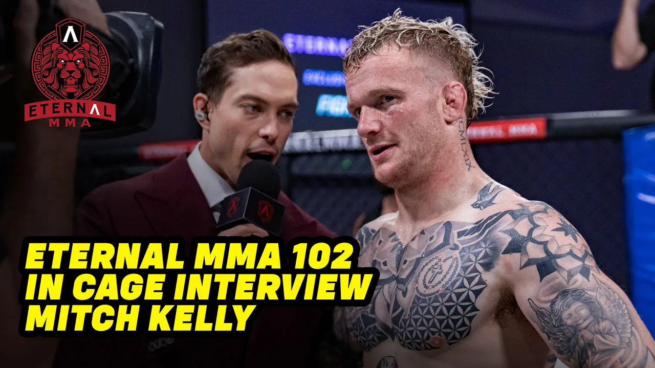 Eternal MMA 102: In Cage Interview: Mitch Kelly