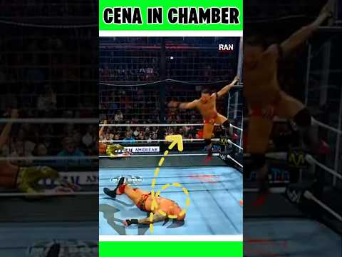 John Cena RETURNS at WWE Elimination Chamber 2026😱 #wwe #shorts