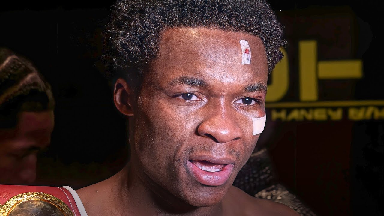 HUMBLE ABDULLAH MASON IMMEDIATELY AFTER VICTORY vs Sam Noakes