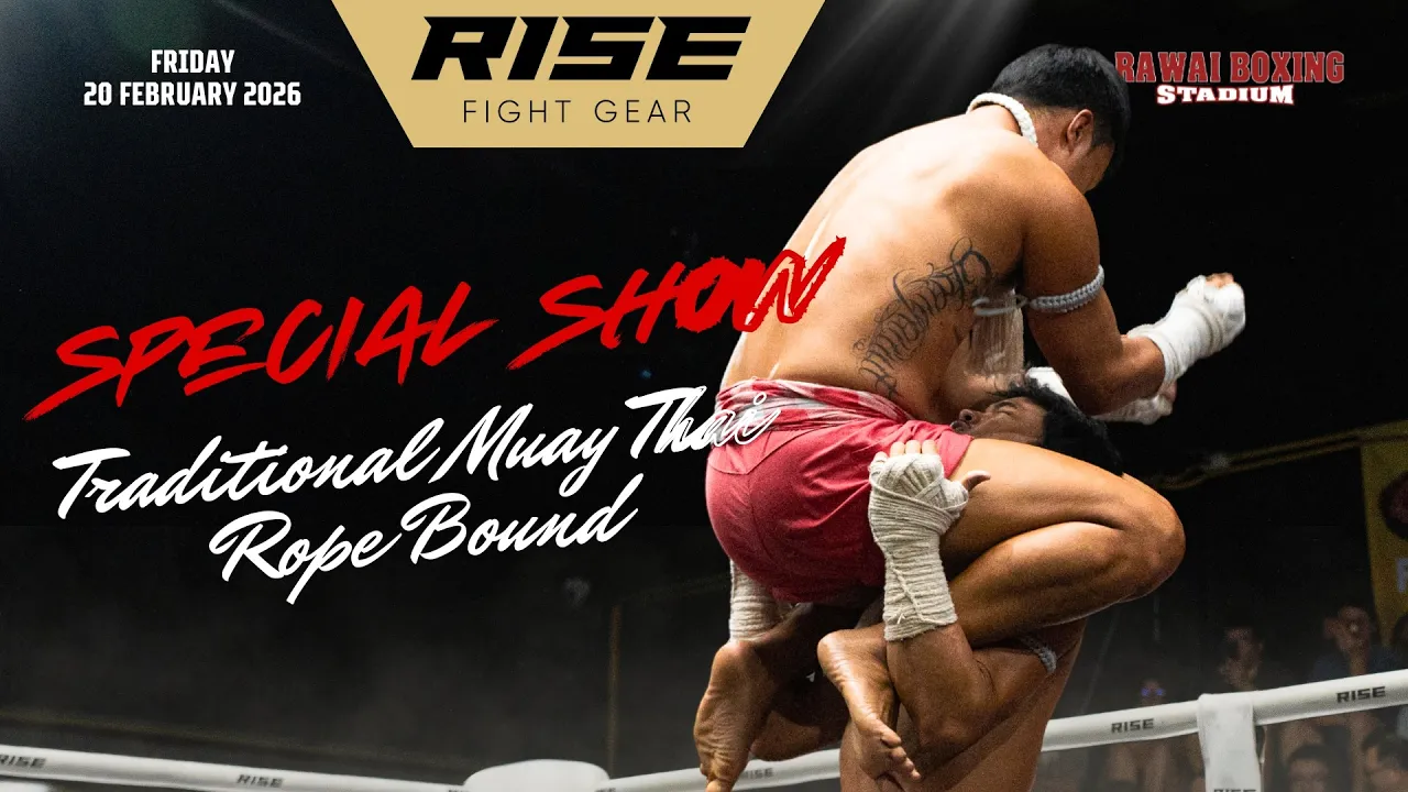 ✨ SPECIAL SHOW ✨ | เงิน & ทอง (Tiger Muay Thai) – Traditional Muay Thai Rope Bound
