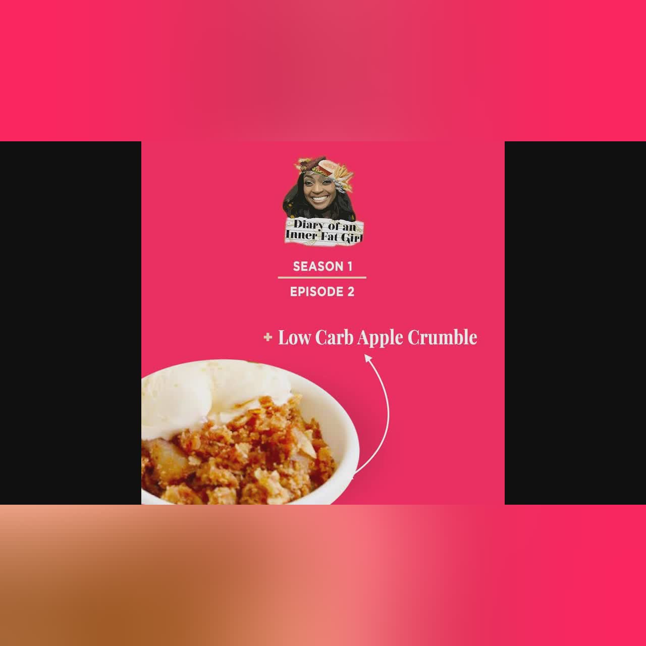 Low Carb "KETO FRIENDLY" Apple Crumble