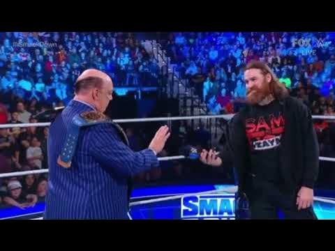 Sami Zayn calls out Roman Reigns - #wwe Smackdown highlights today 11 February 2023
