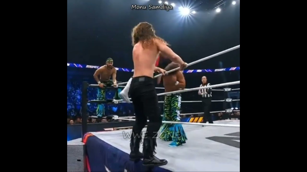 Adam Page & Swerve Strickland Vs The Opps (Hook & Powerhouse Hobbs) AEW Dynamite 2026 Highlights