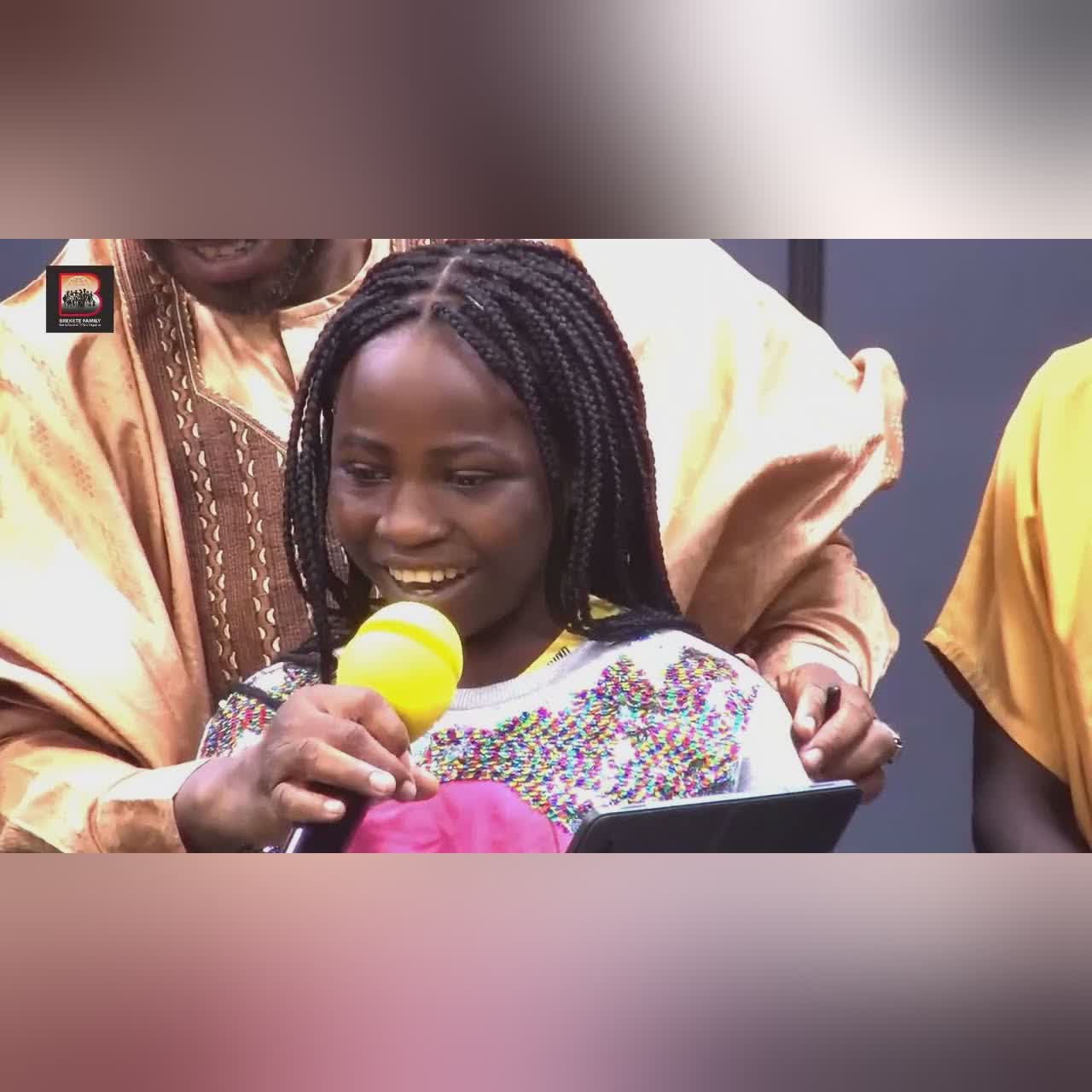 ORDINARY PRESIDENT HANDED OVER A 10- YEAR OLD GIRL WHO SURVIVED THE EFFECTS OF DOMESTIC VIOLENCE.