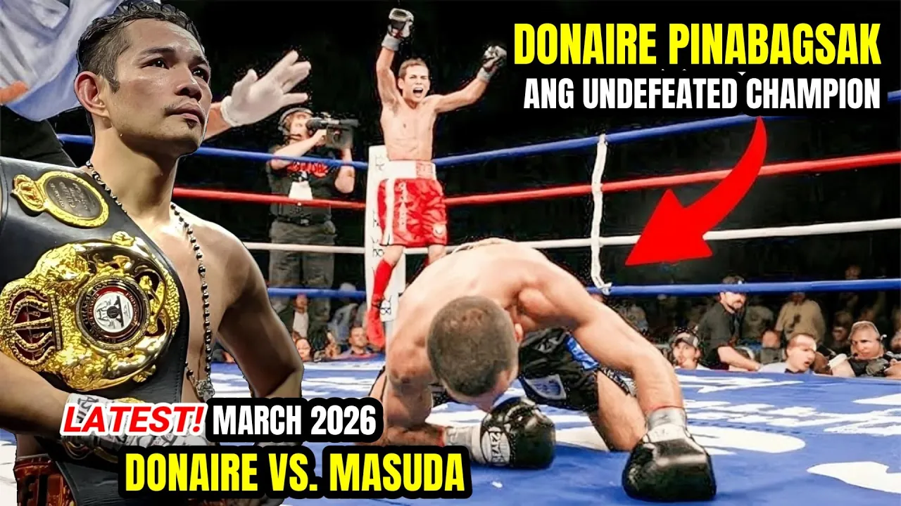 UNDEFEATED BAGSAK KAY DONAIRE! DONAIRE VS MASUDA WBA ELIMINATOR!